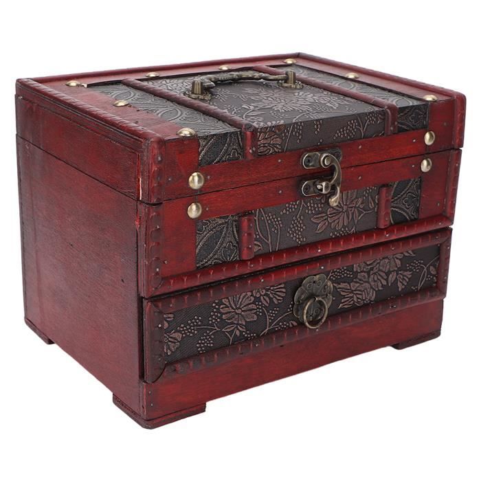 Boîte à Bijoux Bois Vintage