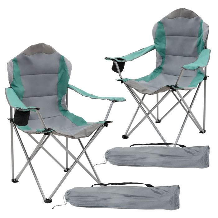 SPRINGOS Chaise De Pêche Pliable Avec Porte-Gobelet - Confort Et Portabilité Pour Camping