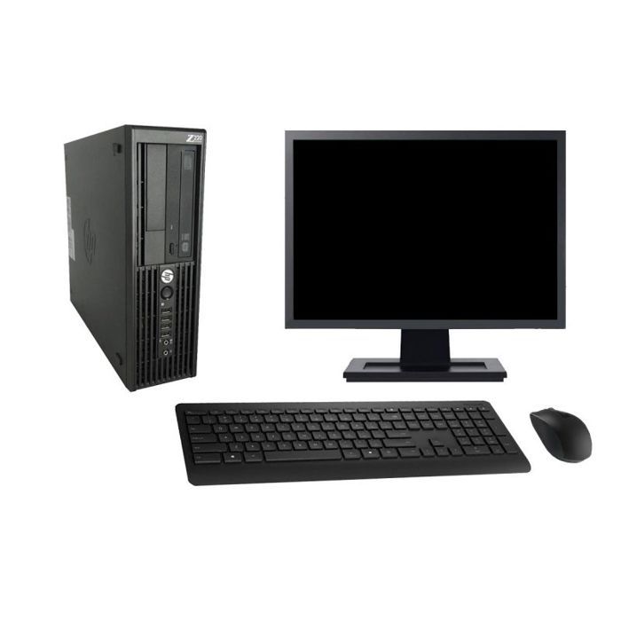 PC HP Z220 SFF Ecran 27 Core i5-3470 RAM 32Go Disque Dur 500Go Windows 10 Wifi - Hewlett packard