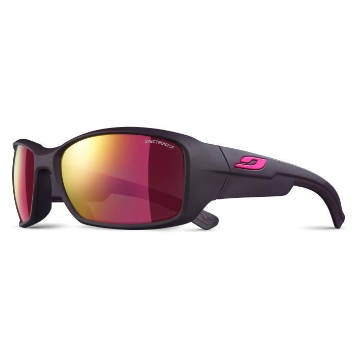 Julbo Whoops Lunettes de Soleil Femme, Aubergine Foncé/Enjos Rose