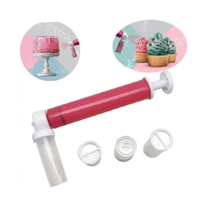 Manual airbrush for cakes Gâteau à colorier Duster manuel Airbrush
