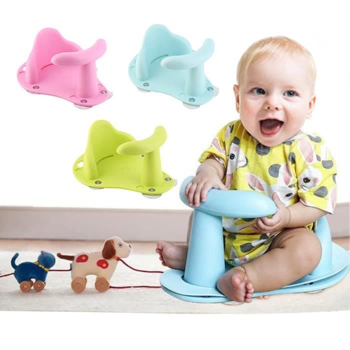 Letouch antidérapant Baignoire bébé Anneau Siège bébé enfant tout-petits  enfants Anti Slip Chaise sécurité - Rose - Cdiscount Puériculture & Eveil  bébé