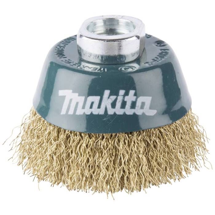 Makita Brosse boisseau à fils acier ondulés pour meuleuses d'angle 230 mm D 39746 - vue 3