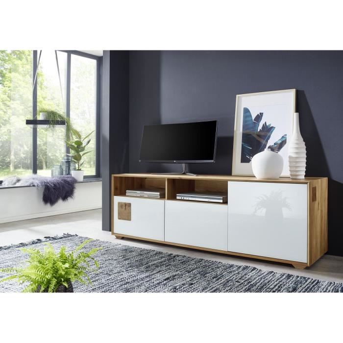 Meuble Tele Bois Chene