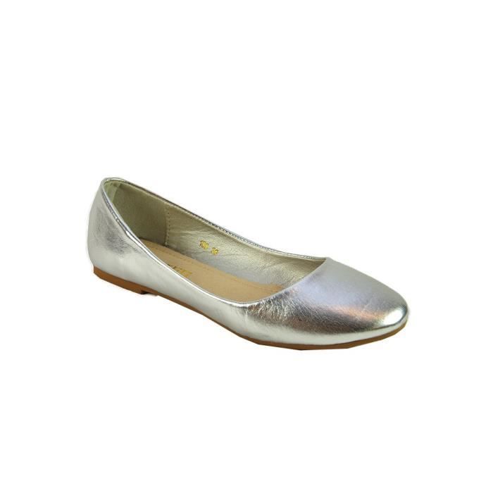 ballerine argentee homme