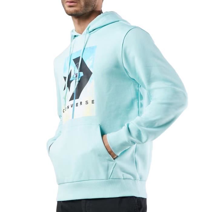 Sweat capuche converse homme best sale