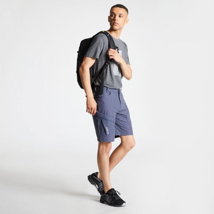 Pull Polaire Dare 2B Homme Col Zippé 1/4 Noir Taille 3XL (EU 62) - Occasion Très Bon état