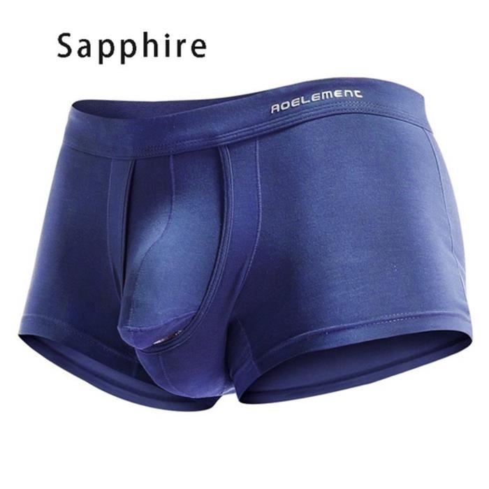 Men/'s Lingerie Nylon Spandex Sous-vêtements Slips Short String Respirant Caleçon