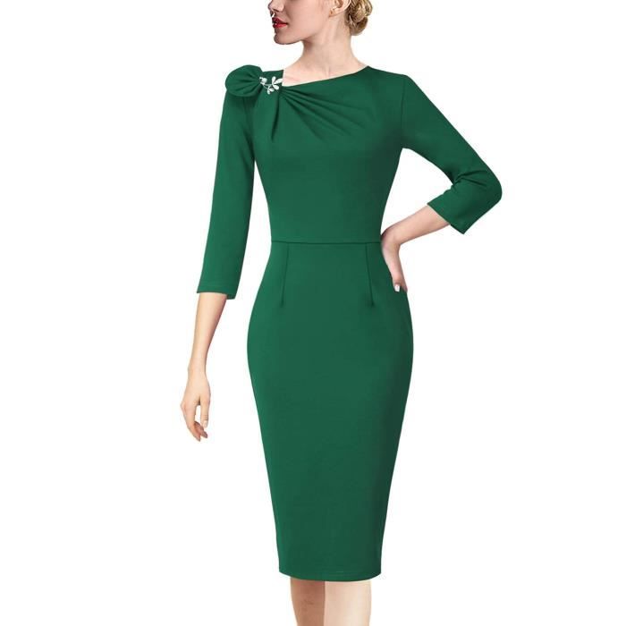 robe fourreau travail