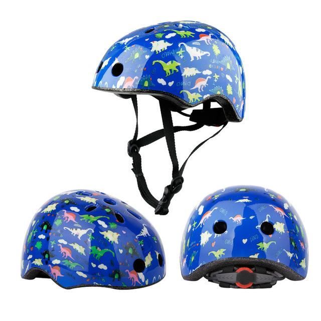 Ensemble Protection Tony Hawk Casque + Protections Enfant Skateboard BMX – Taille L/XL
