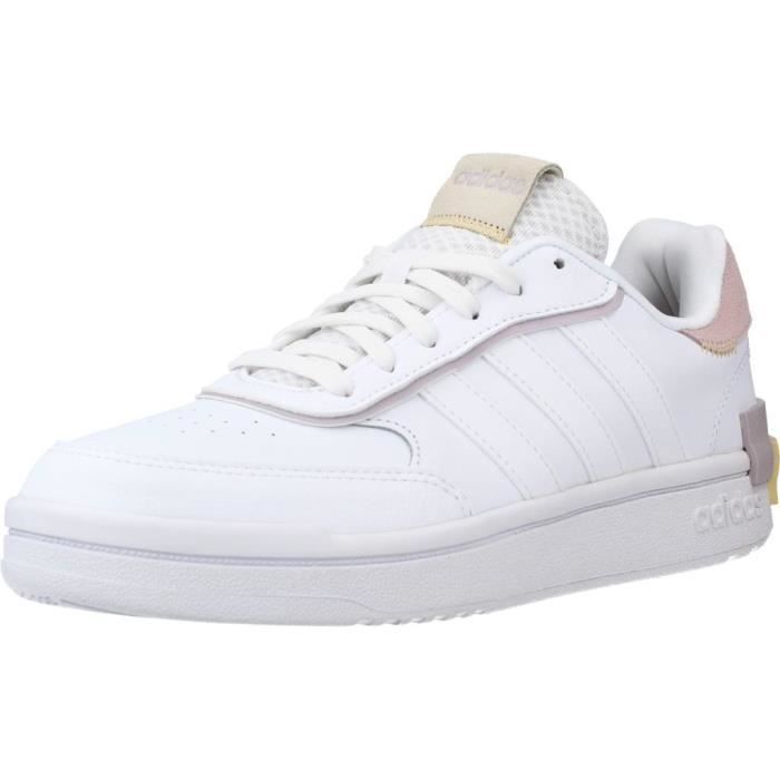 Adidas Basket - ADIDAS - 117282 - Blanc - Femme - Caoutchouc - Lacets