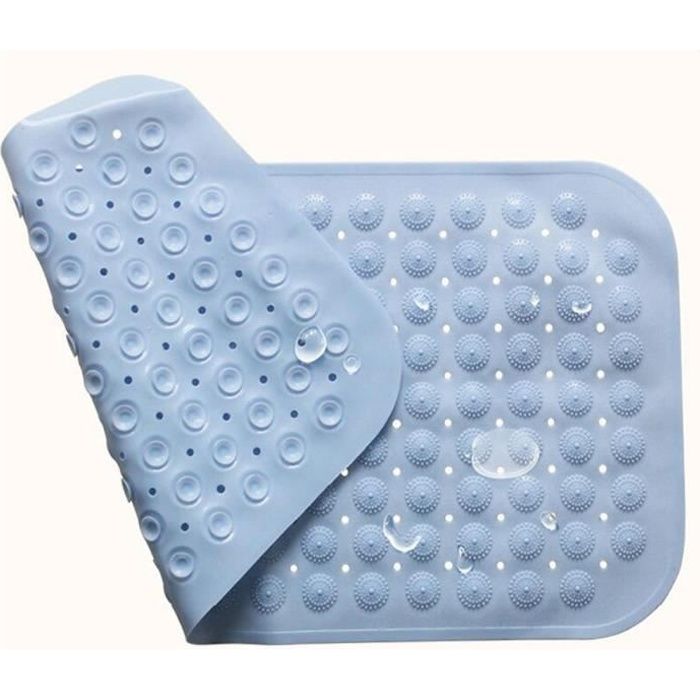 Tapis Fond Douche Antiderapant Baignoire Massage De Points Bleu Prevenir Le Glissement Baignant Plus Confortable Taille 48 79cm Achat Vente Anti Derapant Bain Tapis Fond Douche Antiderapant Cdiscount