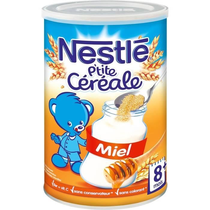 Lot De 24 Nestle P Tite Cereale Cereales En Poudre Au Miel Des 8 Mois 400 G Achat Vente Cereales Bebe Lot De 24 Nestle P Tite
