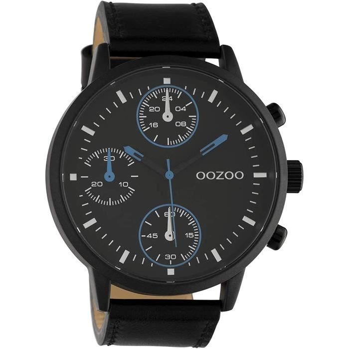 Oozoo Orologio da uomo Chrono Look con cinturino in maglia