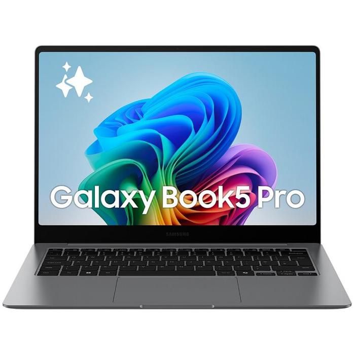PC portable Samsung Galaxy Book5 Pro écran tactile 14 120Hz Copilot+ Intel® Core™ Ultra 5 16 Go RAM 512 Go SSD Gris Anthracite