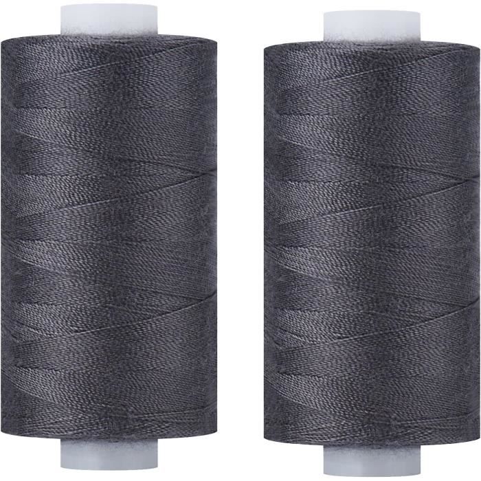 Fil Ciré Pour Couture En Cuir 55 Yards / 50m 08mm 150D Fil De Polyester