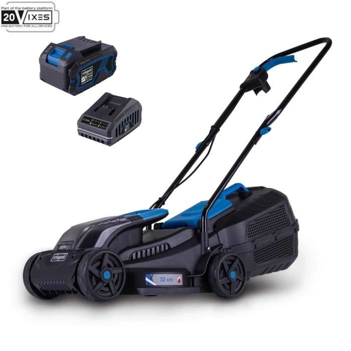 Tondeuse san fil BC MP320 X +set batterie 1x4Ah 1x2 4Ah SCHEPPACH