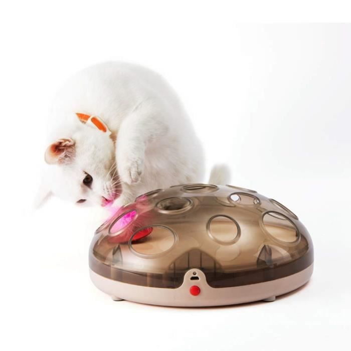 Jouet Pour Chat Electronique Interactif Avec Souris Rotatives Jouet De Lecture Automatique Pour Chatons Stimulan Cdiscount