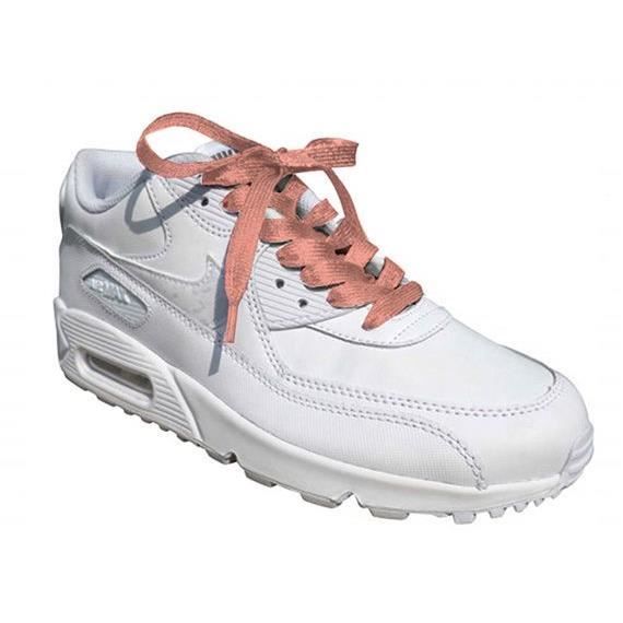 lacets plats paillettes