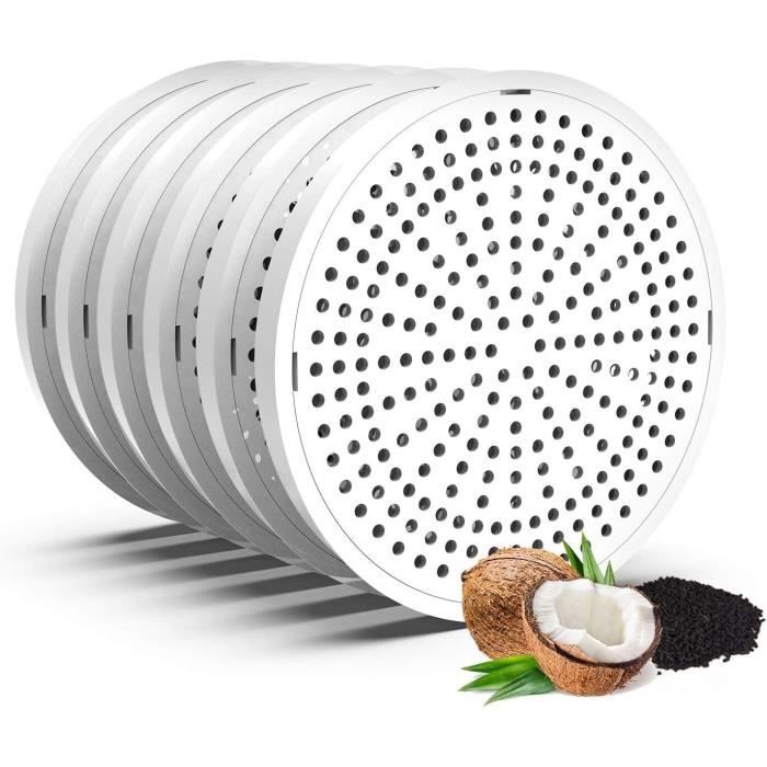 Comparer les prix de Filtres A Charbon de Rechange pour Fontaine à Eau pour Animaux Domestiques W18-W25-W25 Pro-W58- Pack de[S406]