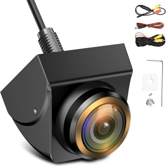 Caméra De Recul Voiture 170° Grand Angle – Vision Nocturne 12 LED, Étanche IP67, Pour Camping-car, Van