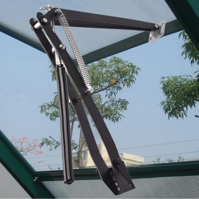Ouvre-Fenêtre Automatique Pour Serre (Noir) Ouvre-Vent Pour Serre De