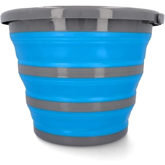 Seau Pliable 20 Litres Seau à Eau Pliable 20L - Camping, Pêche