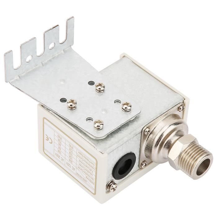 Pressostat Automatique Pour Compresseur D'Air 90-120 PSI - NPT 1/4, Acier Inoxydable, Arrêt/Rallumage Auto, Universel Voiture