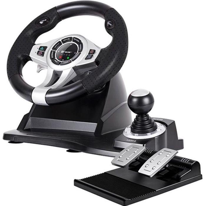 TRACER Volant Roadster avec boîte de vitesse et pédales PC PS3 PS4 XBox One  - Cdiscount Informatique