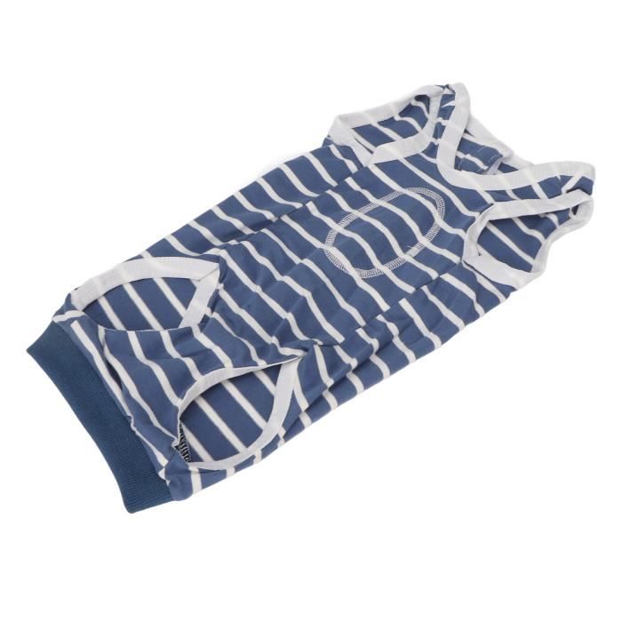 Comparer les prix de VGEBY Combinaison de récupération pour chien Vêtements de Récupération pour Chien Respirant Doux Ouvert Bouton animalerie kit L