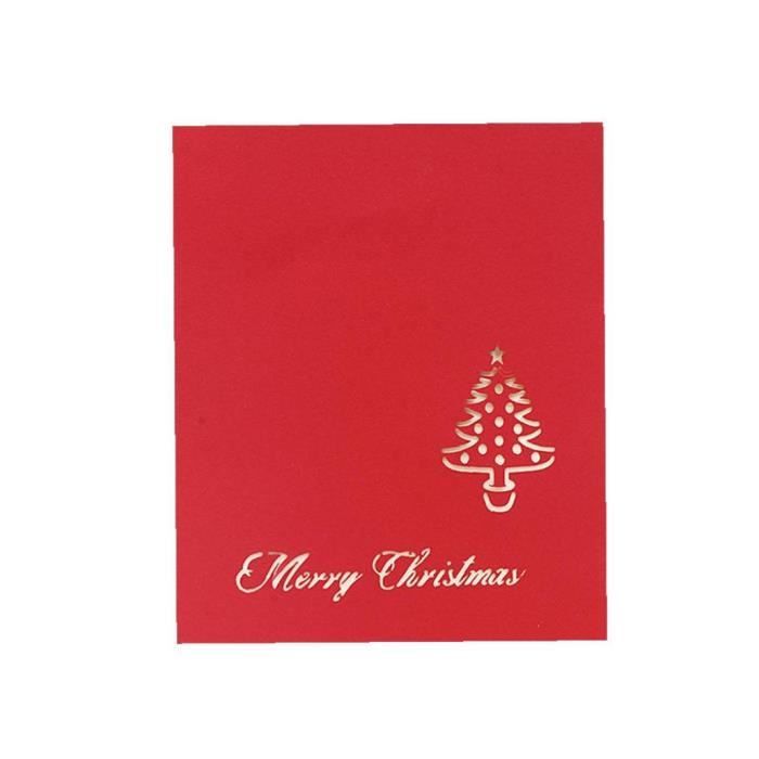 Carte de Voeux Noel Jjoyeux Noël Cartes et Enveloppes de Noël Pop-Up Pop Up 3D Carte De Voeux De Noël pour les Voeux de Vacances Cartes de Noël 3D A Cartes de Voeux de Noël Carte 3D Pop Up