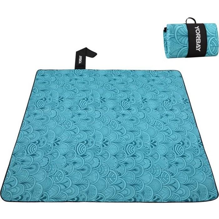 Ultra-léger Couverture Tapis de Pique-Nique de Poche Impermeable NORDKAMM Ultra-léger Couverture Tapis de Pique-Nique de Poche Impermeable NORDKAMM