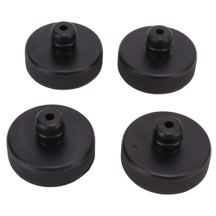 WiMas Kit 4 Adaptateurs De Cric En Caoutchouc Pour Tesla Model 3/S/X/Y - Protection De Batterie Et Châssis