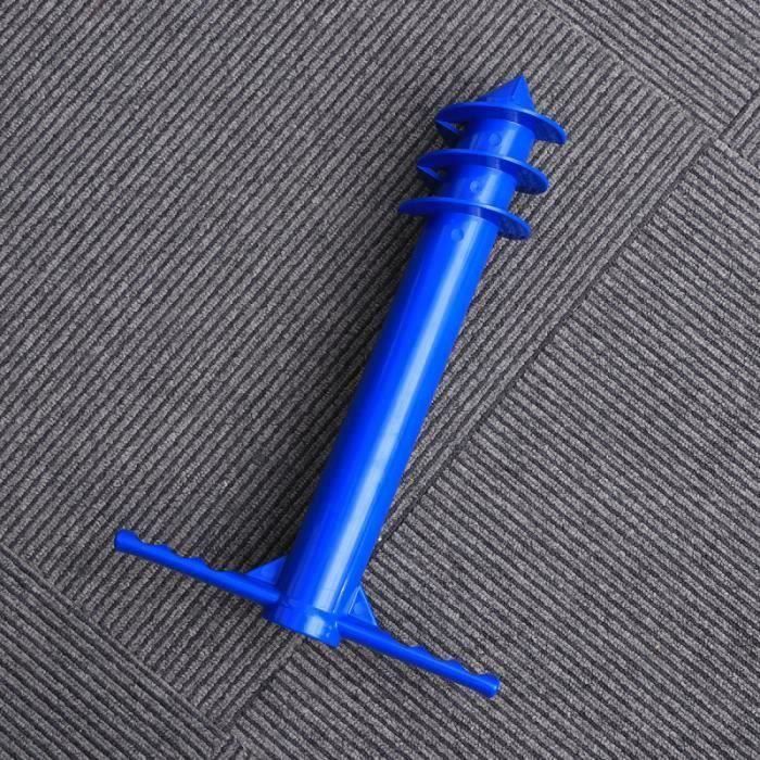 BIANCHERIAWEB Parapluie Plage Plage Portable Pôle Inclinable Couleur Unie Modèle Puffy, Rouge, Ombrellone