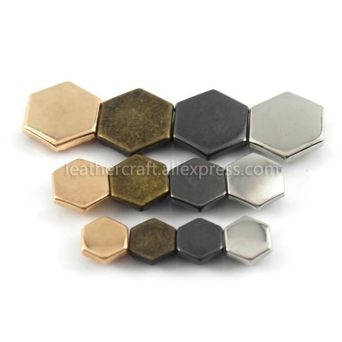 Lot De 500 Rivets à Tête Plate En Métal Argenté - 3 Cm Pour Bijoux DIY & Bricolage