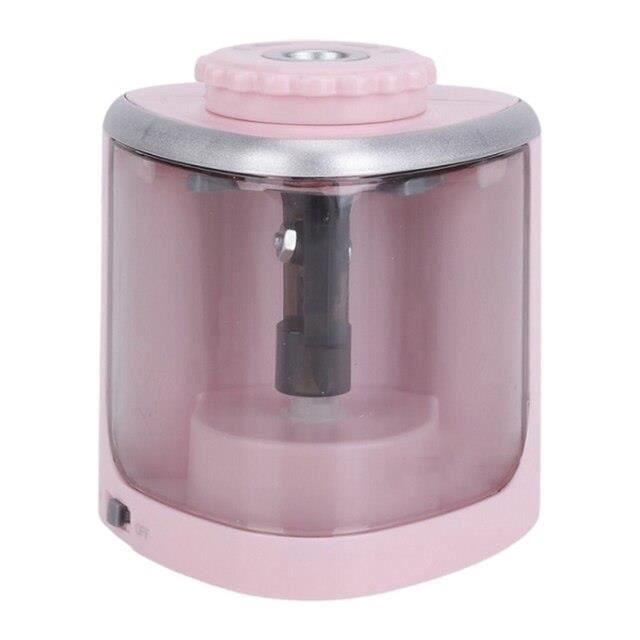 Taille-Crayon Électrique Automatique 5 Vitesses - Ajustable 6.9-8mm Pour École Et Bureau