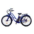 Vélo Électrique Cruiser Fatbike - Atalaya - Bleu - 250W-10Ah-1