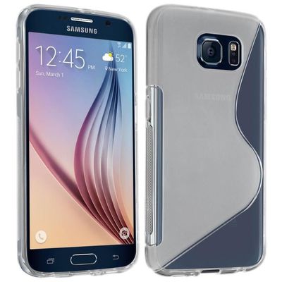 Coque Gel Souple Pour Samsung Galaxy S6 EDGE - Motif Pingouin Fantaisie - Incassable