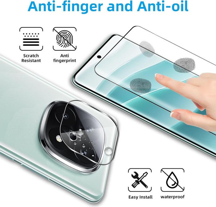 Protection écran Et Caméra Verre Trempé Pour Xiaomi Redmi 14T PRO, Lot De 2