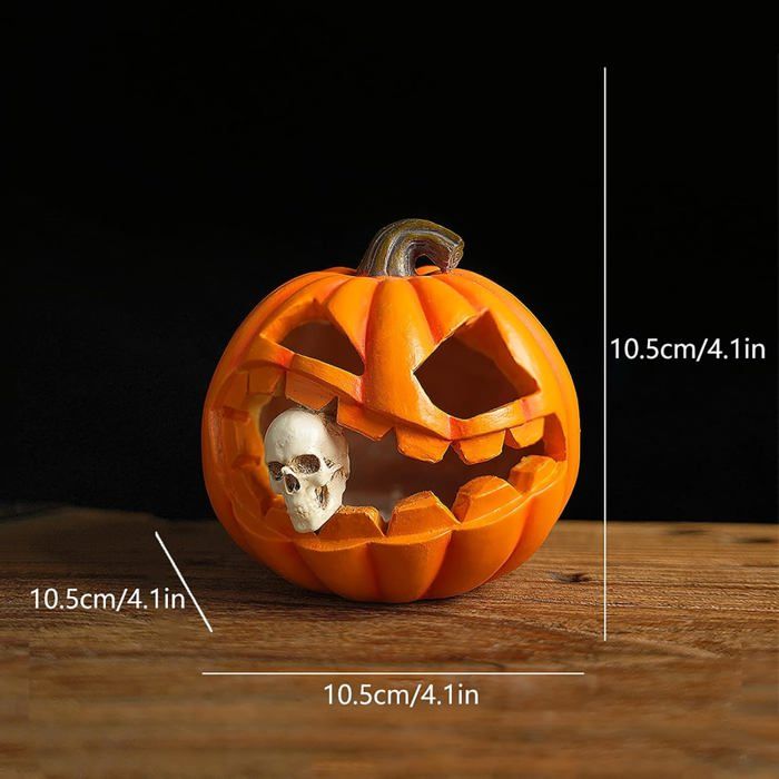 ZHWKMYP Lot de 12 mini figurines squelettes pour décoration d'Halloween