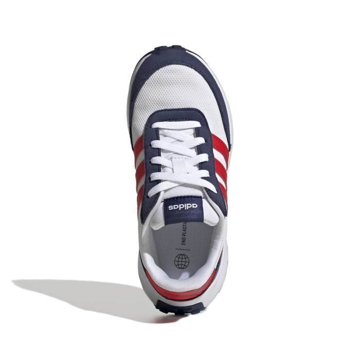 Achat chaussures Adidas Enfant Basket, vente Adidas VL COURT 2-0 Blanc Bleu  Rouge - Basket basse enfant