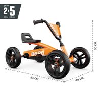 BERG Karting Buzzy Red | Kart à Pédaes, Go-Kart, Siège Réglable, Pneus EVA, Kart à pédales pour Enfant, Vélo et véhicule pour Enfants 2-5 Ans BERG Karting Buzzy Red | Kart à Pédaes, Go-Kart, Siège Réglable, Pneus EVA, Kart à pédales pour Enfant, Vélo et véhicule pour Enfants 2-5 Ans