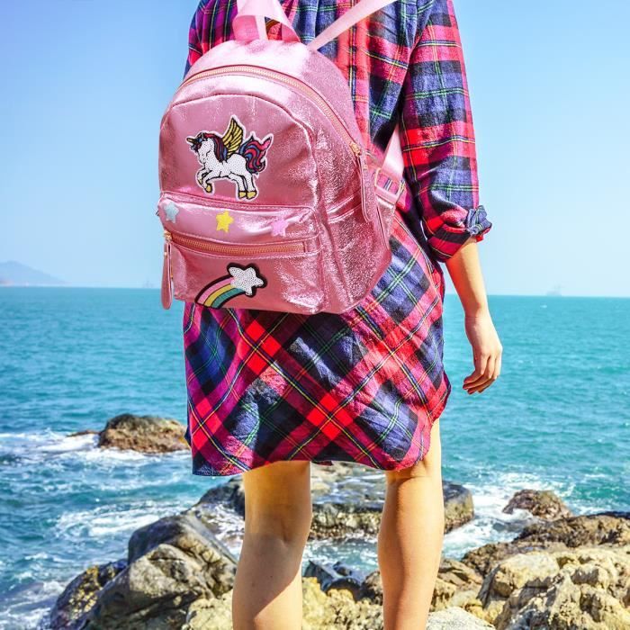 Enfants Licorne Sac Dos De Mode Paillettes Imprimer Enfants Sac