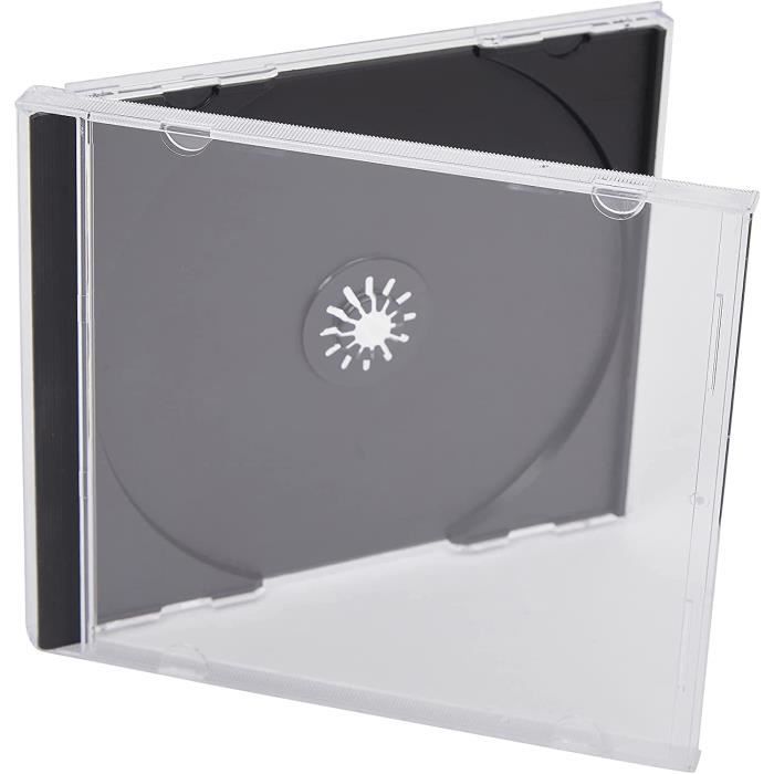 Boitier Pour Media Vierge - Limics24 - Cd/Dvd/Blu Ray Dvd Transparent 14 Mm  Étui Simple 1 Disque Marque - Cdiscount Informatique