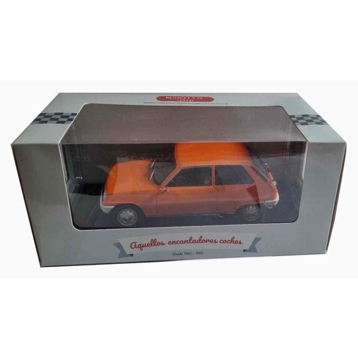Miniature RENAULT 5 TL de 1972 R5 TL Orange Voiture de Collection 1/24 -  Cdiscount Jeux - Jouets