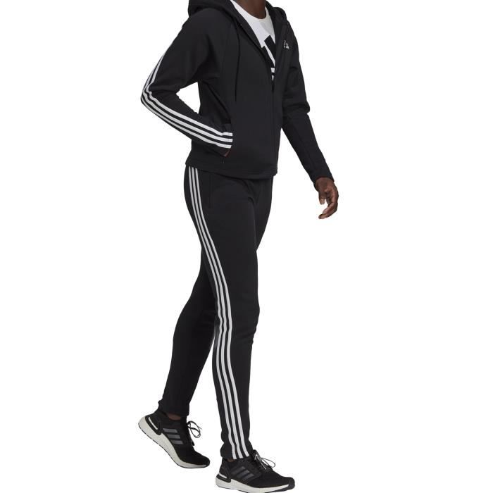 Veste de survêtement Noir Femme Adidas Track Top Black - Cdiscount  Prêt-à-Porter