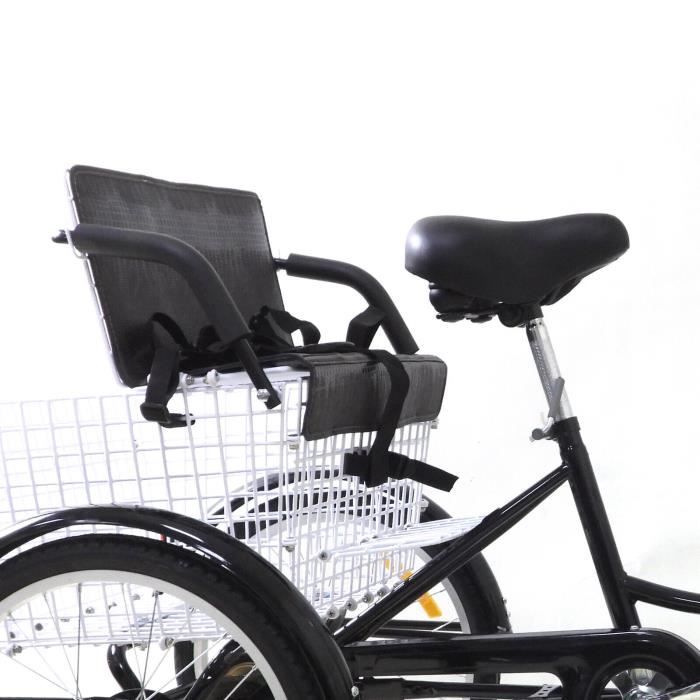 Tricycle adulte électrique EVASION moteur pédalier 95Nm DAMIUS