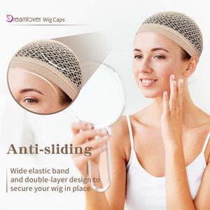 Lot De 4 Filets à Cheveux Noirs DOKRIN - Bonnet De Nuit Doux, Soins Capillaires, Taille élastique Universelle