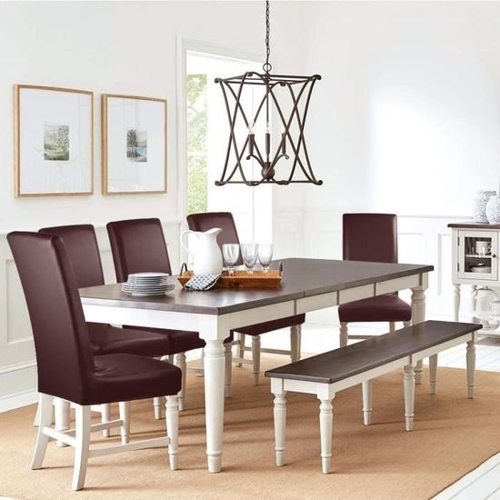 -P Housse de Chaise en PU 4 pièces Couverture de Chaise Cuir Artificielle Housse de Salle à Manger Amovible Lavable Housse de Chaise Universel imperméable et étanche à l'huil Rouge, 4 pièces -P Housse de Chaise en PU 4 pièces Couverture de Chaise Cuir Artificielle Housse de Salle à Manger Amovible Lavable Housse de Chaise Universel imperméable et étanche à l'huil Rouge, 4 pièces