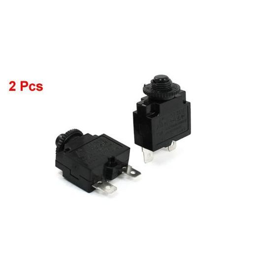 Compresseur air Disjoncteur 10A Courant de surcharge Protection d/'écran Lot de 2